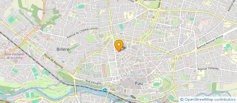 localisation de l'entreprise TRAVAIL SOLIDARITE FAMILLE à PAU