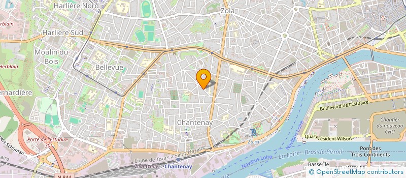 localisation de l'entreprise TRAVAILLEUSES! à NANTES