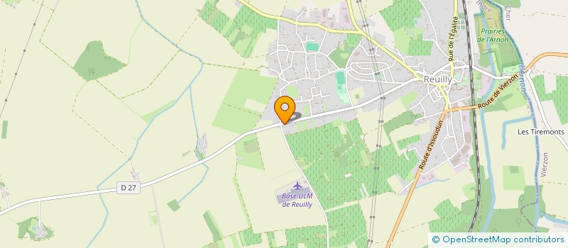 localisation de l'entreprise TRAVAPI à REUILLY