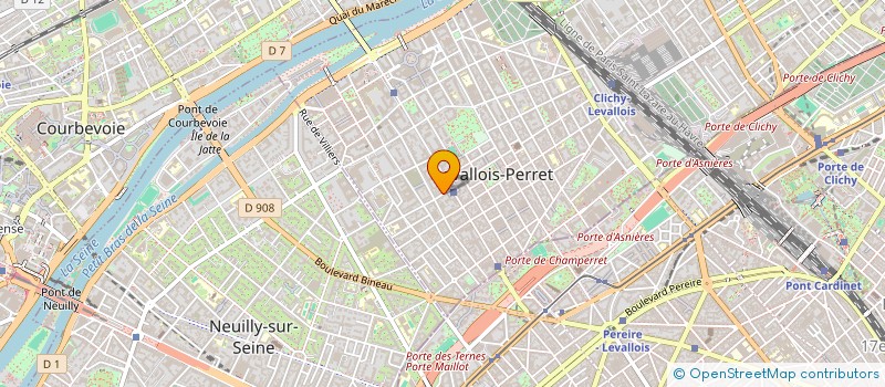 localisation de l'entreprise TRAVAUX 5.0 à LEVALLOIS-PERRET