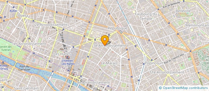 localisation de l'entreprise TRAVAUX ACOUSTIQUE ORGANISATION à PARIS