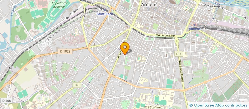 localisation de l'entreprise TRAVAUX AGENCEMENT GESTION  AMIENS