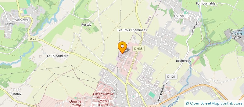 localisation de l'entreprise TRAVAUX AGRICOL ET PUBLICS ST MAIXENTAIS à SAINT MAIXENT L'ECOLE