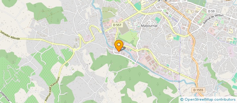 localisation de l'entreprise TRAVAUX AGRICOLES  DRAGUIGNAN