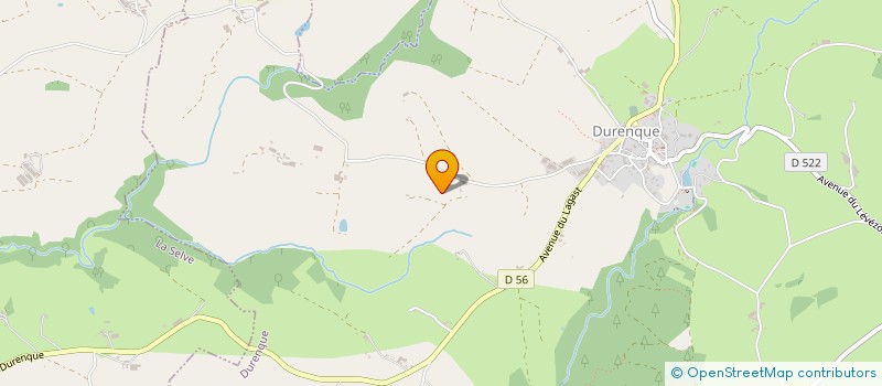 localisation de l'entreprise TRAVAUX AGRICOLES CADARS & ROUQUETTE  DURENQUE