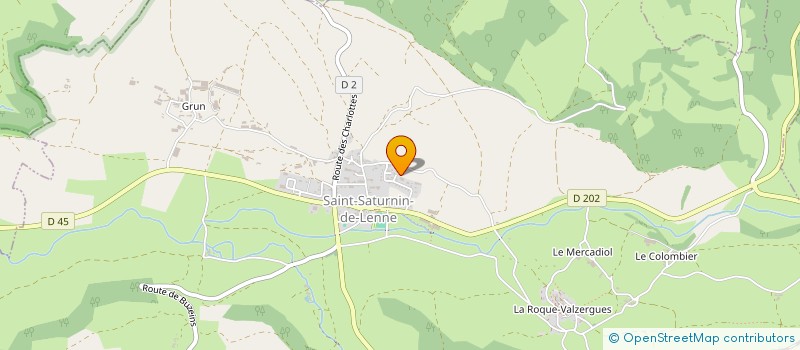 localisation de l'entreprise TRAVAUX AGRICOLES MOLINIER à SAINT-SATURNIN-DE-LENNE