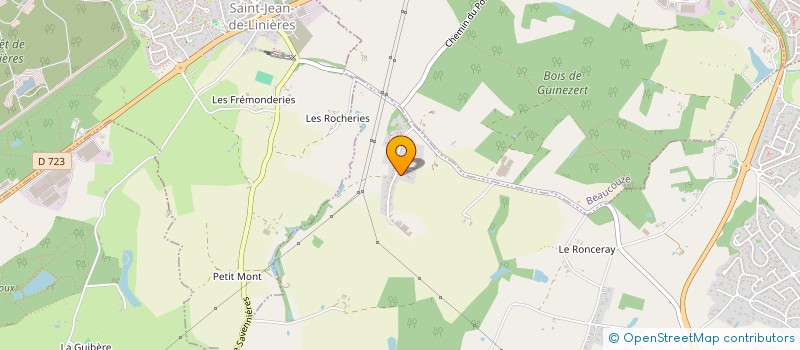 localisation de l'entreprise TRAVAUX AGRICOLES PUBLICS BOUCHEMAINOIS à BOUCHEMAINE