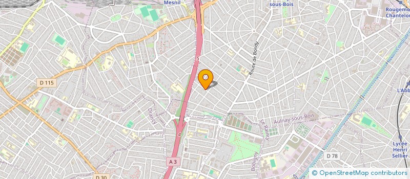 localisation de l'entreprise TRAVAUX BATIMENT CANTA à AULNAY-SOUS-BOIS