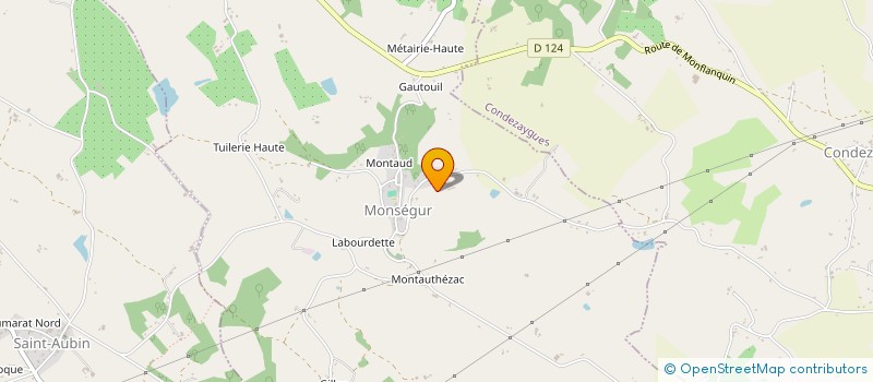 localisation de l'entreprise TRAVAUX BATIMENT ET MAISONS INDIVIDUELLE à MONFLANQUIN