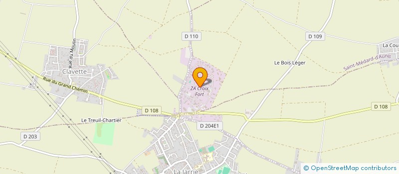 localisation de l'entreprise TRAVAUX BATIMENTS SUD OUEST à SAINT-MEDARD-D'AUNIS