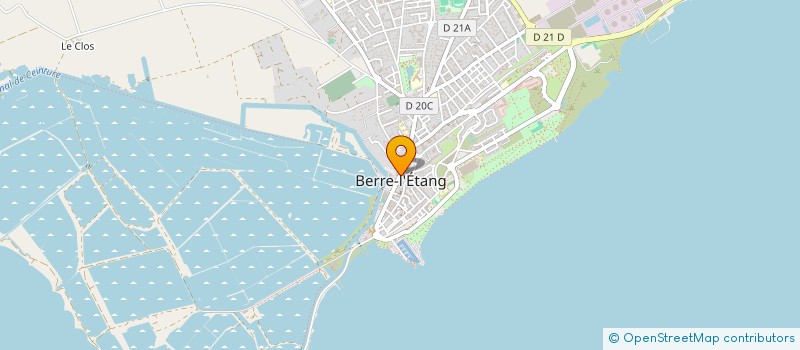 localisation de l'entreprise TRAVAUX BOURMED  BERRE-L'ETANG