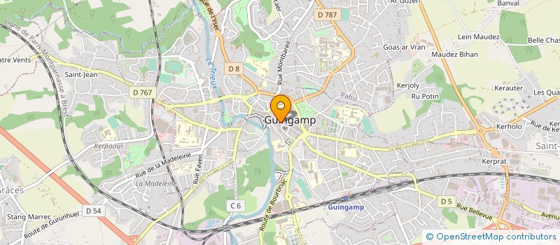 localisation de l'entreprise TRAVAUX BRETONS à PLOUISY