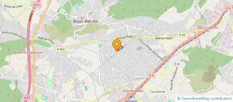 localisation de l'entreprise TRAVAUX CONCEPT à BOUC-BEL-AIR