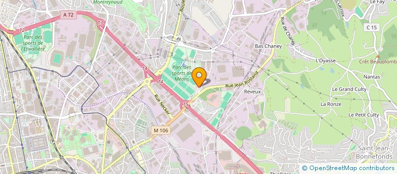 localisation de l'entreprise TRAVAUX CONSEIL  SAINT-ETIENNE