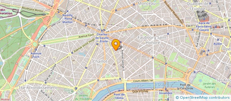 localisation de l'entreprise TRAVAUX COORDINATION BATIMENT INDUSTRIE  PARIS