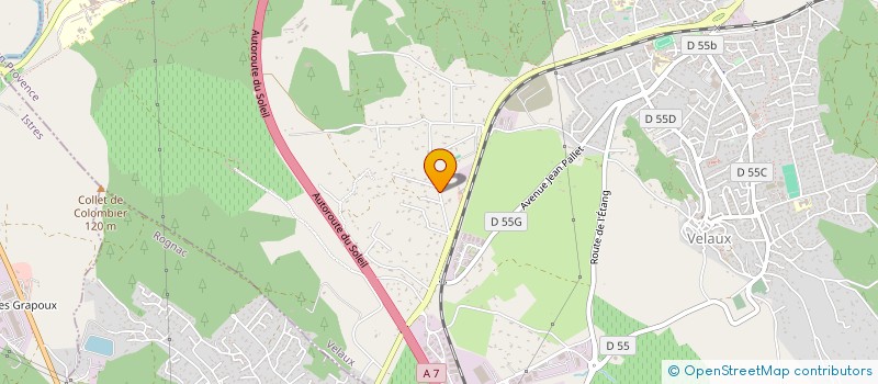 localisation de l'entreprise TRAVAUX COURANTS FAIBLES à VELAUX
