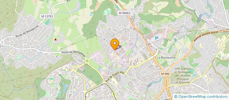 localisation de l'entreprise TRAVAUX CREUSOIS 23  GUERET