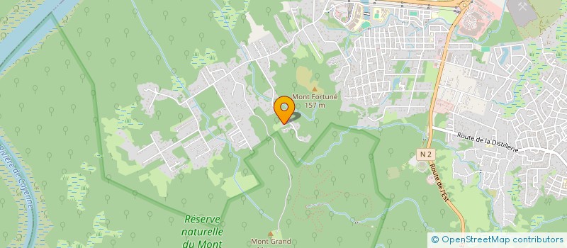 localisation de l'entreprise TRAVAUX D'AMENAGEMENT GENERAUX à MATOURY
