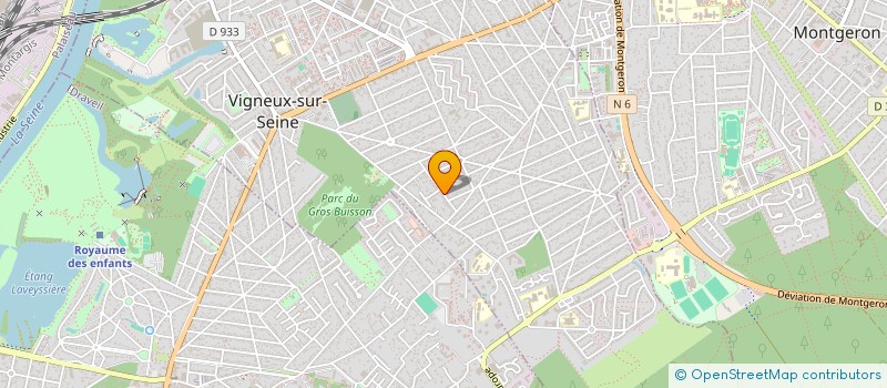 localisation de l'entreprise TRAVAUX D ASSAINISSEMENT BORTOLUZZI à VIGNEUX-SUR-SEINE