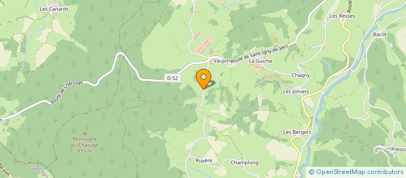 localisation de l'entreprise TRAVAUX D HYVERT  DEUX-GROSNES