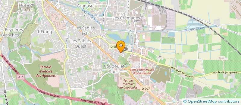 localisation de l'entreprise TRAVAUX DE CANALISATIONS VOIRIES DU MIDI  ORANGE