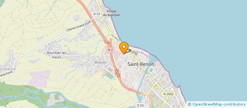 localisation de l'entreprise TRAVAUX DE DISTRIBUTION ET DE SERVICES à SAINT-BENOIT