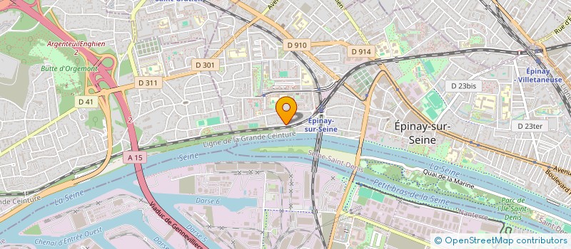 localisation de l'entreprise TRAVAUX DE PARIS à EPINAY-SUR-SEINE
