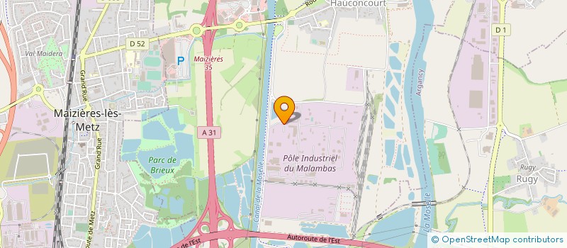 localisation de l'entreprise TRAVAUX DE PRESTATIONS INDUSTRIELLES à HAUCONCOURT
