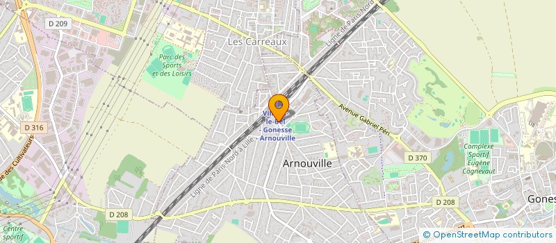 localisation de l'entreprise TRAVAUX DE RENOVATION-MACONNERIE-CONSTRUCTION EN GROS OEUVRE à ARNOUVILLE