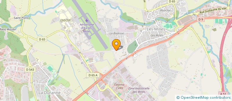 localisation de l'entreprise TRAVAUX DEPANNAGES HABITATION  AIX-EN-PROVENCE