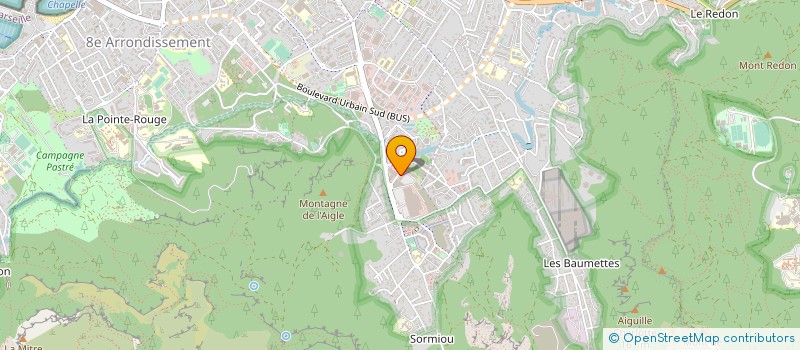 localisation de l'entreprise TRAVAUX DU MIDI  MARSEILLE