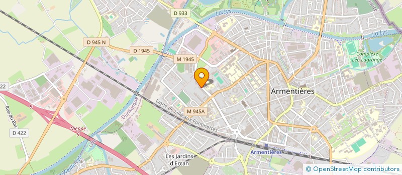 localisation de l'entreprise TRAVAUX ET CONSTRUCTIONS DU NORD à STEENVOORDE