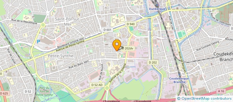 localisation de l'entreprise TRAVAUX ET ENTREPRISES DES FLANDRES à DUNKERQUE