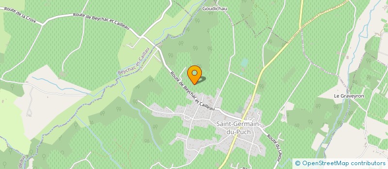 localisation de l'entreprise TRAVAUX ET MAINTENANCE D'AQUITAINE à NERIGEAN