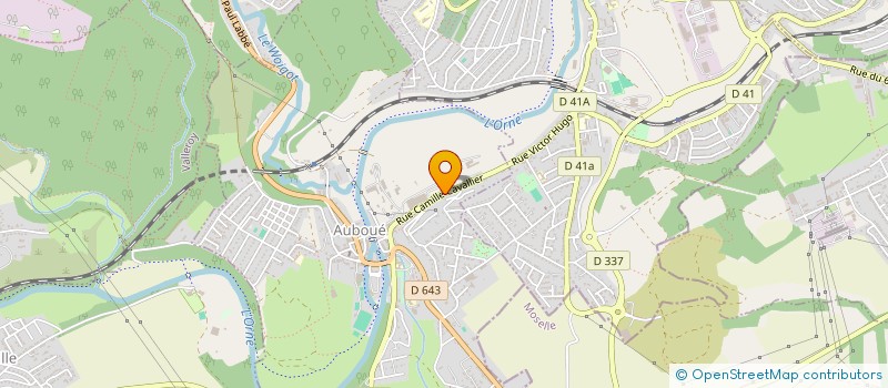 localisation de l'entreprise TRAVAUX ET MATERIAUX  AUBOUE