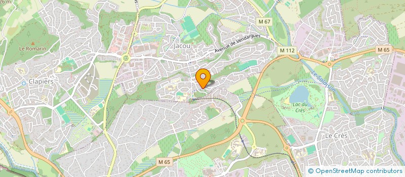 localisation de l'entreprise TRAVAUX ET SERVICES ERIC ALBELDA  JACOU