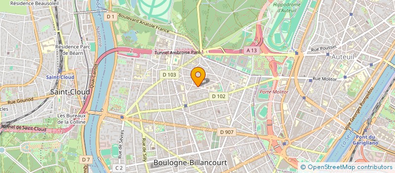 localisation de l'entreprise TRAVAUX ET SERVICES TES  IVRY-SUR-SEINE