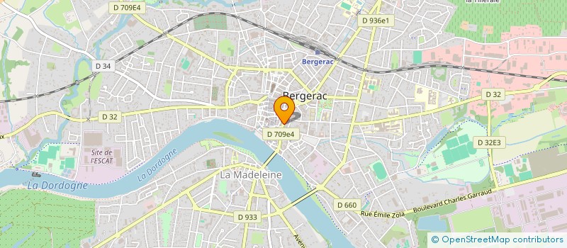 localisation de l'entreprise TRAVAUX ET TRANSPORTS DE L'OCEAN à BERGERAC