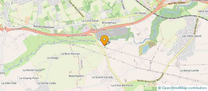 localisation de l'entreprise TRAVAUX EXTERIEURS MULTI-SERVICES  YFFINIAC