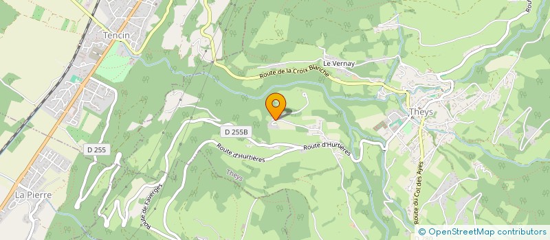 localisation de l'entreprise TRAVAUX FORESTIERS REPARATIONS ALY  CRETS EN BELLEDONNE