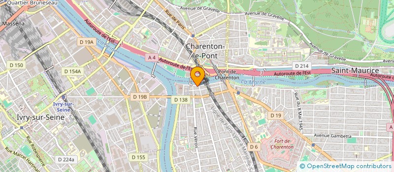 localisation de l'entreprise TRAVAUX GENERAL RENOVATION à ALFORTVILLE