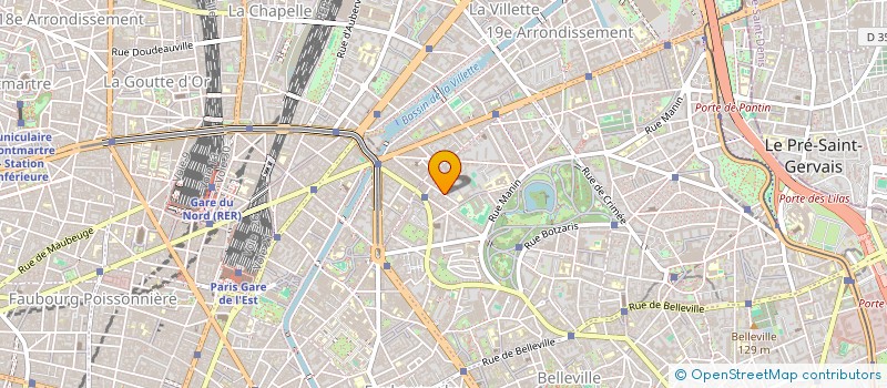 localisation de l'entreprise TRAVAUX GENERAUX  PARIS