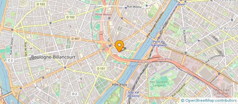 localisation de l'entreprise TRAVAUX GENIE CIVIL  PARIS