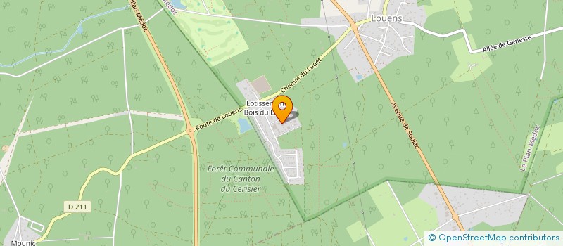 localisation de l'entreprise TRAVAUX HABITAT BATIMENT  LAMARQUE