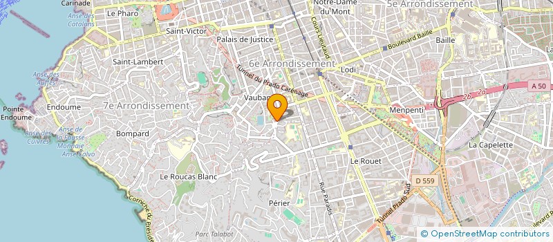 localisation de l'entreprise TRAVAUX HAUTEUR ET RENOVATION à MARSEILLE