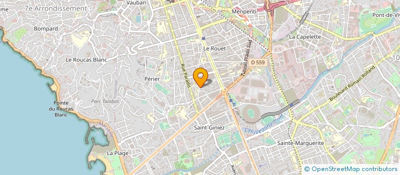 localisation de l'entreprise TRAVAUX INDUSTRIELS TUYAUTERIE METALLURG à MARSEILLE