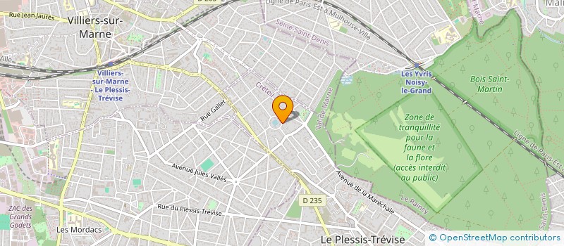 localisation de l'entreprise TRAVAUX INSTALLATIONS MAINTENANCE DEPANNAGE ELECTRIQUE à LE PLESSIS-TREVISE