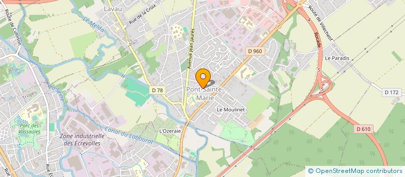 localisation de l'entreprise TRAVAUX LOCATION SERVICES TLS à PONT-SAINTE-MARIE