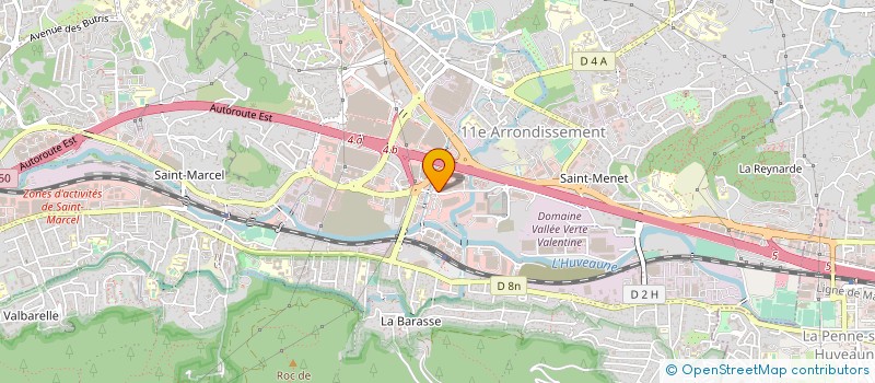 localisation de l'entreprise TRAVAUX LOCATION TERRASSEMENT à MARSEILLE
