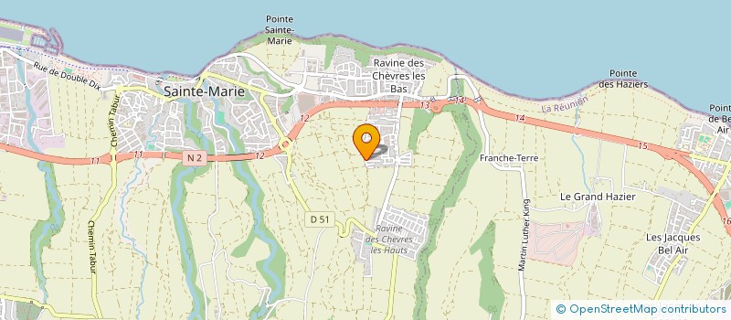 localisation de l'entreprise TRAVAUX MACONNERIE DU NORD à SAINTE-MARIE